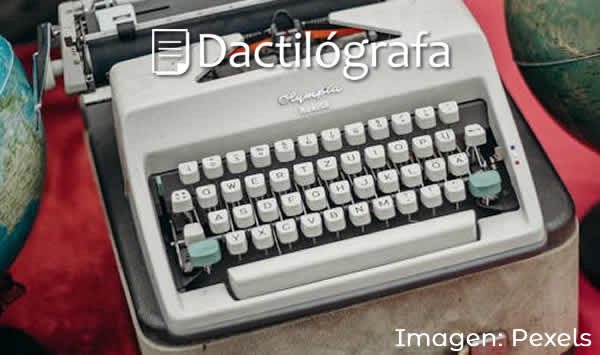 máquina de escribir mecánica qué es la mecanografía