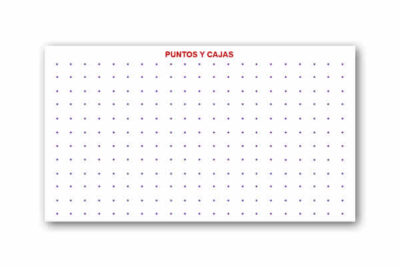 Juego en PowerPoint: Puntos y cajas. Timbiriche. Gratuito